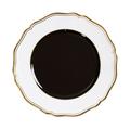 Raynaud Mazurka Black dessert plate