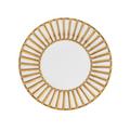 Pinto Vannerie Gold Dessertteller