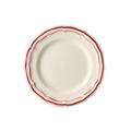 Gien Filets Rouge bread & butter plates, set of 4