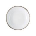 Bernardaud Athena Platinum deep plate without rim