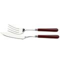 Capdeco Cambridge cherry red, fish serving cutlery
