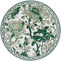 Gien Pivoines Vertes cake platter