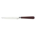 Capdeco Cambridge chocolate, dinner knife, slender blade