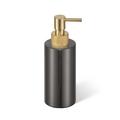 Decor Walther Club soap dispenser, dark metal matt/gold matt