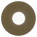 J.L Coquet Bolero Irisé Brun gourmet plate with small centre