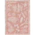 Leitner Foresta tea towel, rust red