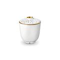 L'Objet Han Gold green tea cup with lid