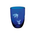 Theresienthal Planet Earth tumbler, dark blue, engraving deep sea