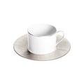 Haviland Infini Platinum tea cup and saucer