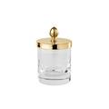 Cristal et Bronze Cristallin jar, small, gold