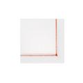 Eri Textiles Hemstitch Orange linen napkins, set of 6