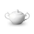 L'Objet Perlée White sugar bowl