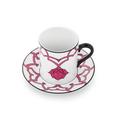 Alberto Pinto Jaipur Pink mug and saucer