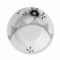 Royal Copenhagen Black Fluted Mega deep plate, medium