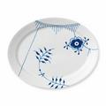 Royal Copenhagen Musselmalet Mega Blau Platte oval, groß