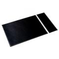 Duo leather set, black