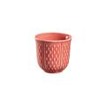 Gien Petits Choux espresso goblet, coral