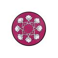 Pinto Jaipur Pink bread & butter plate