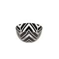 Artel Herringbone black trinket bowl, small