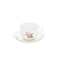 Augarten Wien Wiener Rose Kaffeetasse mit Unterteller
