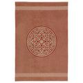 Leitner Rosetta bath sheet, rust red