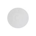 KPM Arkadia saucer for tea cup, white, medallion pan flute