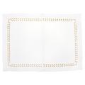 Eri Textiles Double Marie linen place mats, gold, set of 6