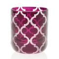 Artel Arabesque tea light holder, purple