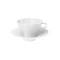 Hering Berlin Velvet Kaffee-/Teetasse mit Unterteller, Coup-Form