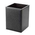 Riviere Milano waste paper basket, black