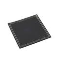 Leather glass coaster, black