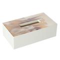 Arcahorn Armida tissue box cover, ivory