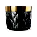 Sieger by Fürstenberg Sip of Gold Noir Champagne goblet, cushion