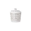 Haviland Tiara White/Platinum sugar bowl
