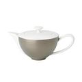 J.L Coquet Hémisphère Grey Metallic teapot small
