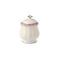 Gien Filets Bordeaux sugar bowl