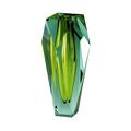 Moser Gema vase, beryl/reseda
