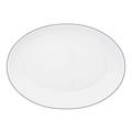 Raynaud Monceau Abysses Blue oval platter, medium