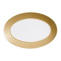 Raynaud Minéral Irisé Gold oval platter, small