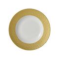 Bernardaud Ecume Gold Teller tief mit Fahne, klein
