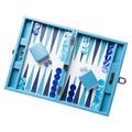 Hector Saxe Buffalo backgammon, light blue