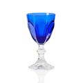 Mario Luca Giusti Dolce Vita acrylic water glass, blue