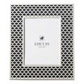 Ercuis Calypso picture frame, silverplated, photo size 13 x 18 cm (5'' x 7'')