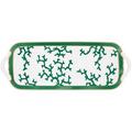 Raynaud Cristobal Emeraude rectangular cake platter