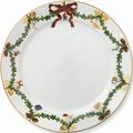 Royal Copenhagen Star Fluted Christmas dinner plate