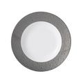 Bernardaud Ecume Platinum deep plate with rim, small