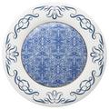 Hering Berlin Alif Blue presentation plate, motif 2