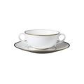 Fürstenberg Carlo Dal Bianco - Oro Suppentasse mit Unterteller
