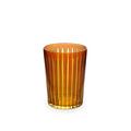 L'Objet Prism highball glasses, set of 4, amber