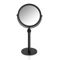 Decor Walther Rocks cosmetic mirror, black matt